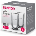 SENCOR SGX 002 SET 2 CAFÉ LATTÉ 380 ml – Zboží Dáma