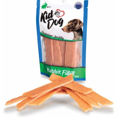 Kiddog králičí filetované masíčko 80 g – Zboží Mobilmania