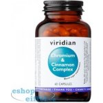 Viridian Chromium & Cinnamon Complex 60 kapslí – Hledejceny.cz