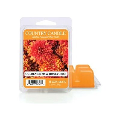 Country Candle Vonný Vosk Golden Mums & Honeycrisp 64 g – Hledejceny.cz