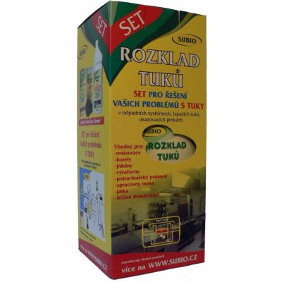 Subio Set pro rozklad tuku restaurace a kuchyně – Zboží Dáma