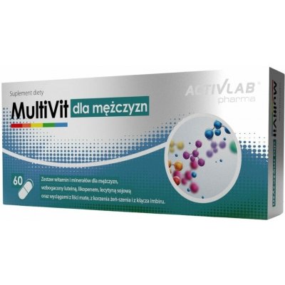 Activlab Pharma MultiVit pro muže 60 kapslí – Hledejceny.cz