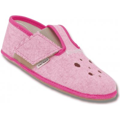 Dětské barefoot bačkory PEGRES BF03 Růžová – Zboží Mobilmania