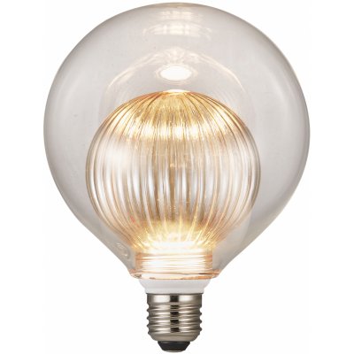 Nordlux LED žárovka Deco Double 3,5W E27 2700K zlatá Dekorativní žárovky sklo 2290022758