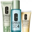 Clinique 3step Skin Care System4 Liquid Facial Soap 50 ml + 100 ml Clarifying Lotion 4 + 30 ml DDMgel dárková sada