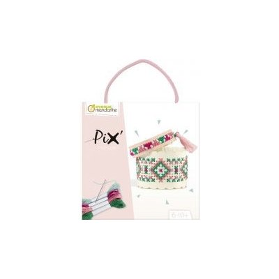 Avenue mandarine Dětské vyšívání náramky k vyšití růžové – Hledejceny.cz