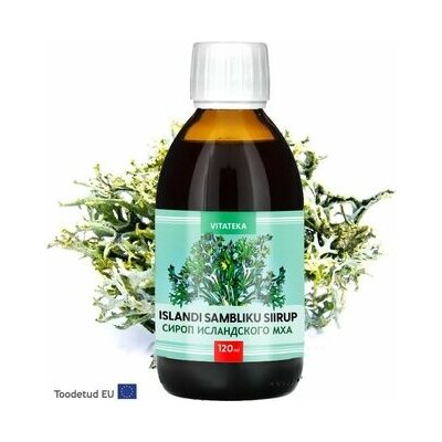 Vitateka Sirup z islandského lišajníka 120 ml – Hledejceny.cz