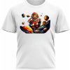 Dětské tričko Kosmonaut | Vesmír Červená