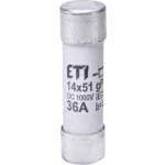 002637115 Pojistka válcová CH14x51 gPV 36A 1000V, ETI – Zbozi.Blesk.cz