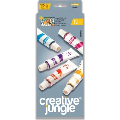 Sakota Temperové barvy v hliníkové tubě 12x12 ml CEA2704A – Zboží Dáma