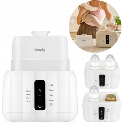 Lionelo Elektrický ohřívač lahví LOC THERMUP DUO WHITE – Zboží Mobilmania