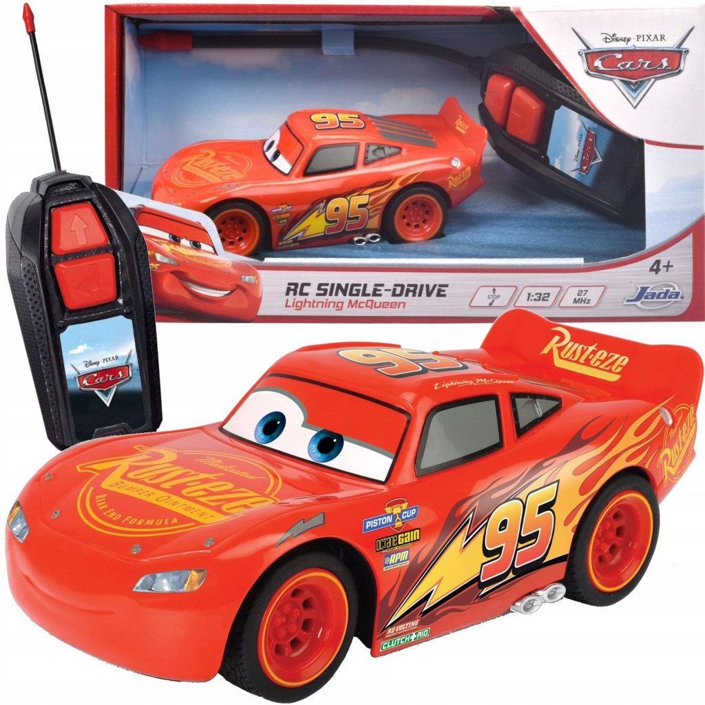 DICKIE Rc Cars 3 Blesk Mcqueen 1:32,1Kan