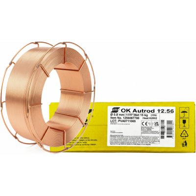Esab OK Autrod 12.56 Ø 0,8 mm 15 kg cívka – Hledejceny.cz
