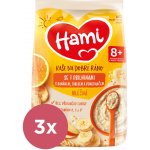 Hami Mléčná kaše se 7 obilninami jablko banán pomeranč 3 x 210 g – Zboží Dáma