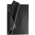 Hedvábný papír 50 x 70 cm černý, 26 ks – Zboží Mobilmania