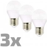 ECOLUX LED žárovka 3-pack, klasický tvar, 12W, E27, 3000K, 270°, 1080lm, 3ks – Zboží Živě