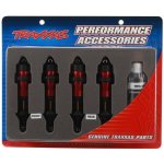 Traxxas tlumič GTR hliníkový červený 2 – Hledejceny.cz