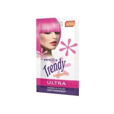 Venita ombre & color semi-permanent cream Candy Pink 35 g – Zboží Mobilmania