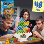 GRA vzdělávací puzzle TETRIS věž TETRA TOWER – Zboží Mobilmania