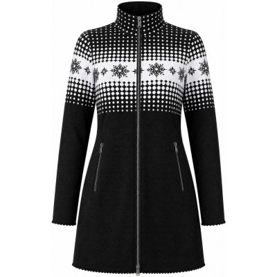 Dámská tunika Newland N4 6918 0108 Lady Tunic Full Zip Astra Black White – Hledejceny.cz