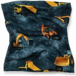 ESITO Bavlněný nákrčník Bagry černá – Zboží Mobilmania