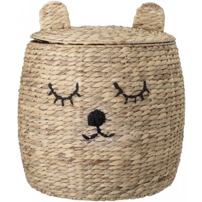 Bloomingville dětský úložný koš s víkem Bear 50 cm – Sleviste.cz