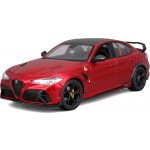 Bburago Plus Alfa Romeo Giulia GTA Metalická červená 1:18 – Zboží Mobilmania