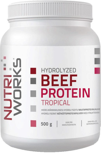 NutriWorks Hydrolyzed Beef Protein 500 g