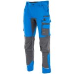 Sara Workwear Strečové kalhoty COTTONFLEX modré tmavě šedá – Zboží Mobilmania