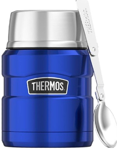 Thermos King Food 470 ml modrá