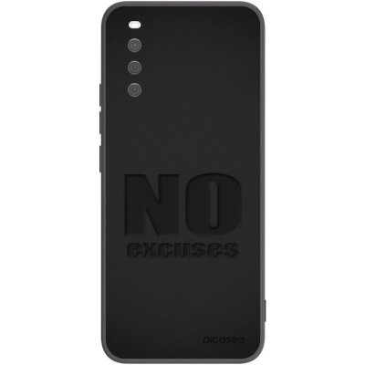 Picasee silikonový černý Sony Xperia 10 III No Excuses – Zboží Živě