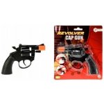 Teddies Pistole na kapsle plast 13 cm 8 ran na kartě – Zboží Mobilmania