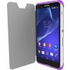 Pouzdro a kryt na mobilní telefon Sony Pouzdro Krusell BODEN FLIPCOVER Sony Xperia E4/E4 Dual fialové