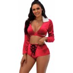 Sametový komplet Christmas Cutie – Zboží Dáma