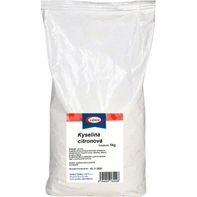 Labeta kyselina citronová 1 kg – Zboží Mobilmania