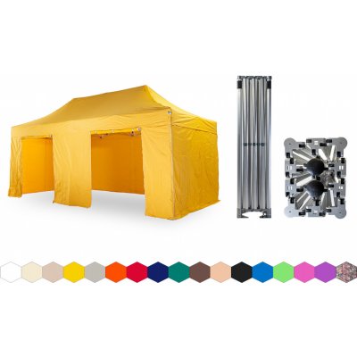 TENTino BIG HEXAGON 4x6 m 4A ŽLUTÁ 4 nohy – Hledejceny.cz