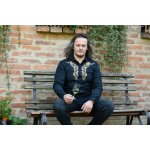 Pánská košile se slováckým vzorem bílá výšivka barevná – Hledejceny.cz