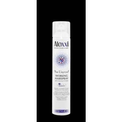 Alloxxi lak na vlasy s tepelnou ochranou (Working Hairspray) 300 ml
