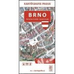 plán Brno kreslený plán historického centra – Hledejceny.cz