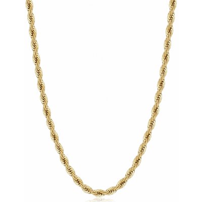 S'Agapõ Stylový pozlacený řetízek SHK107 – Zbozi.Blesk.cz