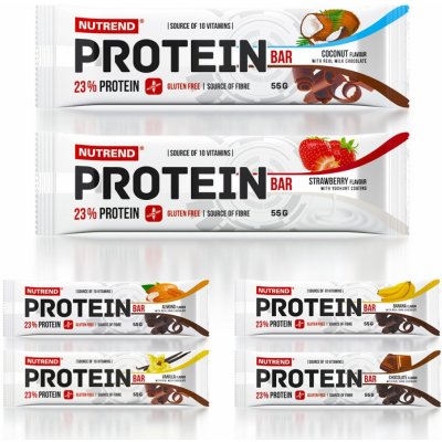 NUTREND PROTEIN BAR 6 x 55 g – Zbozi.Blesk.cz