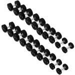 HMS HPC Sada jednoručních činek 2 x 2,5 - 25 kg CPU - 275 kg – Zboží Mobilmania