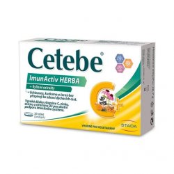 Cetebe ImunActiv HERBA +Bylinné extrakty 30 tablet