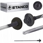 ETANCO samovrtné šrouby GTR6 pro sendvičové panely 100 Ks 150mm RAL7016 – Hledejceny.cz