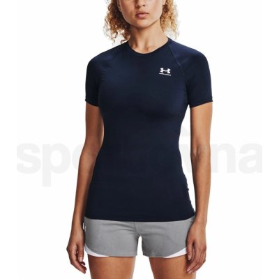 Under Armour UA HG Authentics Comp SS W 1365460 410 blue – Zboží Mobilmania