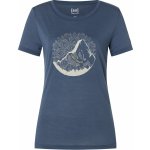 super.natural MOUNTAIN MANDALA TREE TEE Night Shadow Blue/Feather Grey/Gold – Hledejceny.cz