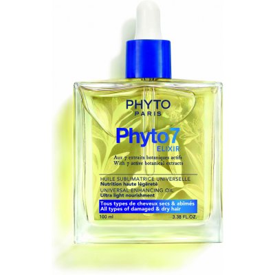 Phyto 7 Elixir Universal Enhancing Oil olej pro poškozené vlasy 100 ml – Hledejceny.cz