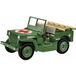 COBI 2295 World War II Americký terénní automobil Medical Willys MB – Zboží Mobilmania