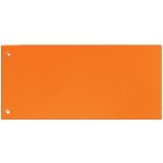 Papírový rozlišovač HIT, 10,5 × 24 cm, oranžový, 100 ks – Hledejceny.cz