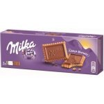 Milka ChocoBiscuit máslové sušenky s tabulkou mléčné čokolády z alpského mléka 150 g – Zboží Dáma